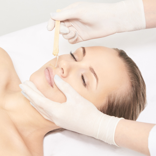 épilation sucre visage